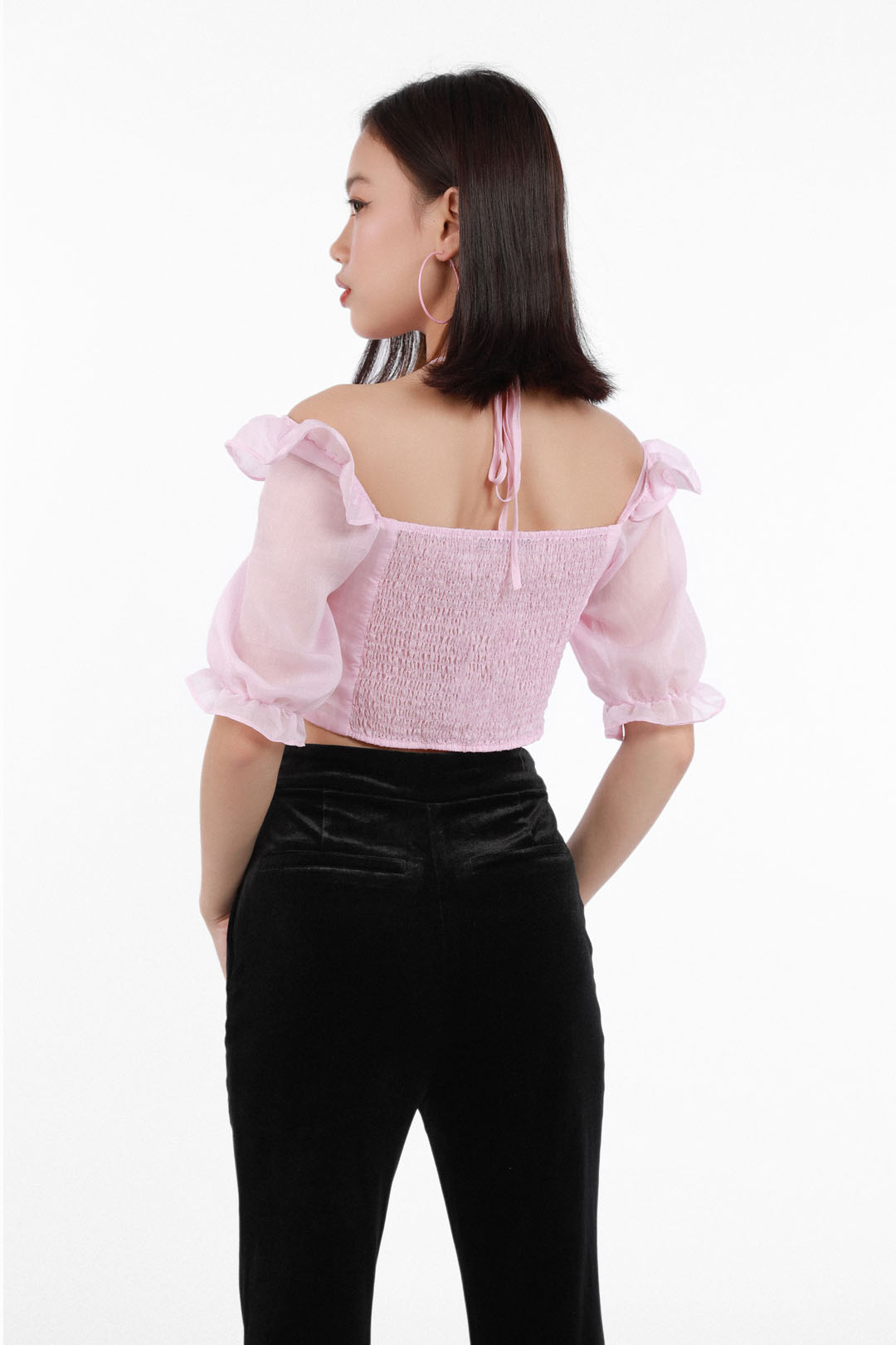 トップス OHOTORO New Layer Shoulder Top OHOTORO New Layer Shoulder Top (カーキグレー) トップス